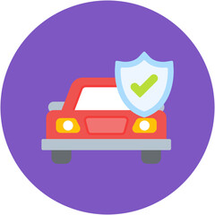 Obraz premium Car Security Icon