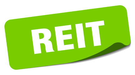 reit sticker. reit label