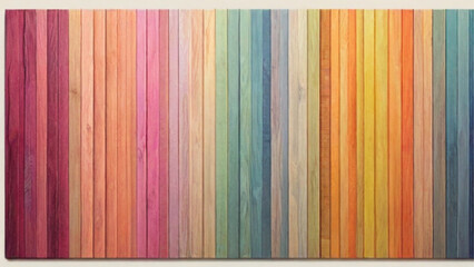 Colorful error straight pastel wood texture. Generative AI.