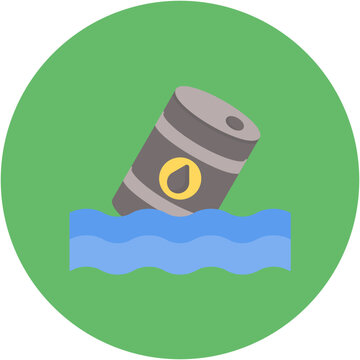 recommend clip art: Oil Pollution Icon