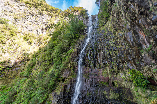 Risco Waterfall, Madeira Island