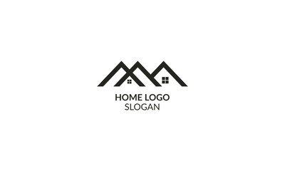 A classic home icon travel logo with a timeless design, symbolizing reliability and sophistication in travel.