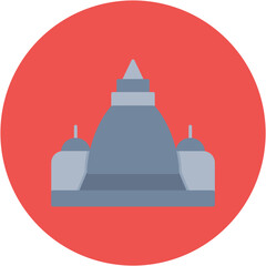 Borobudur Icon - obrazy, fototapety, plakaty