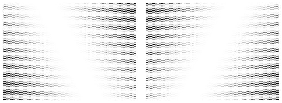 4 TRAMES VECTORIELLES VERTICALES. 4 d&eacute;grad&eacute;s de demi-teintes avec points noirs parfaitement ronds