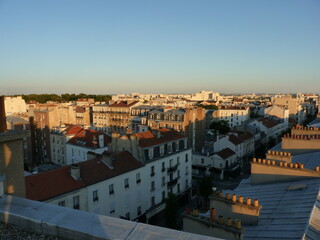 Fototapeta na wymiar Sur les toits de Paris