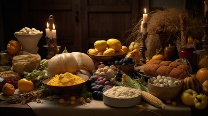 Thanksgiving and the Harvest Feast Generative AI