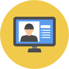 Criminal Database Icon