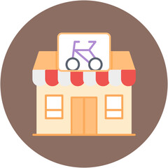 Bike Shop Icon