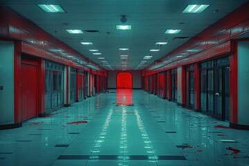 all the old empty spaces oddly creepy empty abandoned mall professional photography