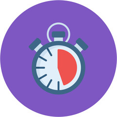 Fototapeta premium Race Stopwatch Icon