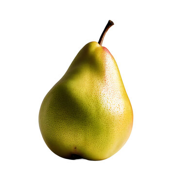 Pear image isolated on a transparent background PNG photo
