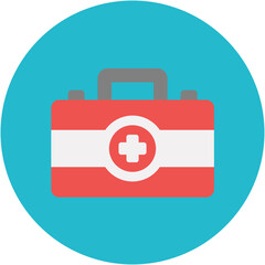Fototapeta premium First Aid Kit Icon