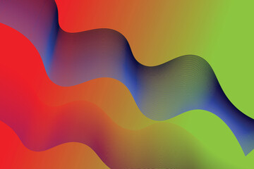 Abstract vector Line wave Background design. abstract background smooth wave. Modern flowing wave lines. Vector in concept of Futuristic technology, Particle, science, music, modern.