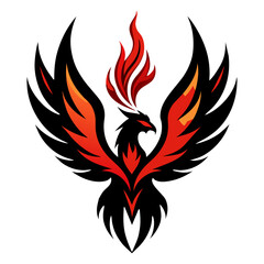 Naklejka premium Phoenix Vector