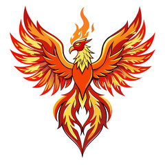 Naklejka premium Phoenix Vector