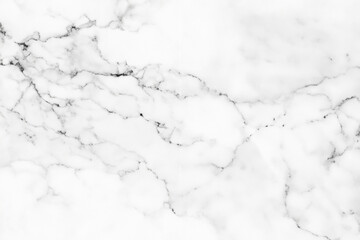 High-resolution white marble texture and background offer a luxurious decorative design pattern for...