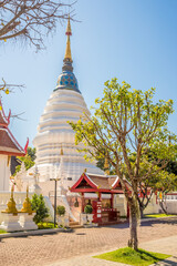 View at the Wat of Pan Ping in the streets of Chiang Mai town - Thailand - 746440226