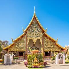 View at the Wat of Chiang Man in the streets of Chiang Mai town - Thailand - 746440231