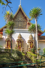 View at the Wat of Phra That Doi Suthep near Chiang Mai town - Thailand - 746440408