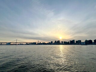 Rainbow Bridge from Harumi Wharf