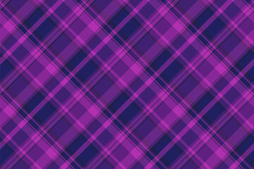 Vector pattern background of fabric texture check with a plaid textile seamless tartan.