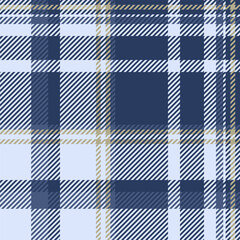 Textile design of textured plaid. Checkered fabric pattern swatch for shirt, dress, suit, wrapping paper print, invitation and gift card.