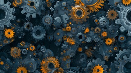 Reduce overcrowding by optimizing the gear pattern layout.