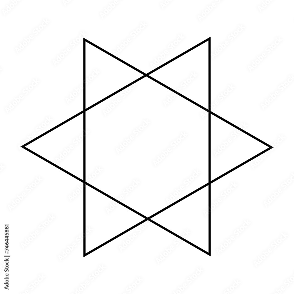 Poster abstract line geometric shapes. minimal logotypes element