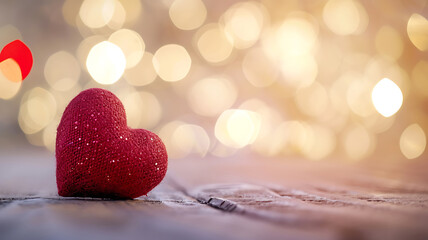 Fototapeta premium Beautiful bright love symbol day wallpaper