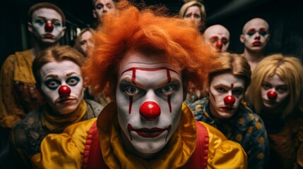 Aspiring clowns learn art of clowning in bright workshop