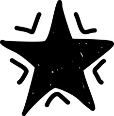 Hand drawn star