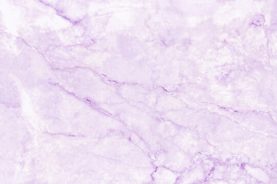 Purple marble seamless glitter texture background, counter top view of tile stone floor in natural pattern.