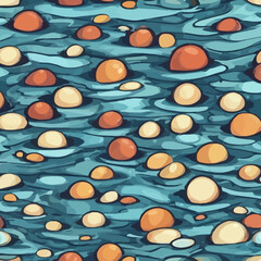 Obraz na płótnie Canvas Water Cartoon Abstract Design Very Cool 