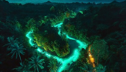 Fototapeta na wymiar 東南アジアの熱帯雨林