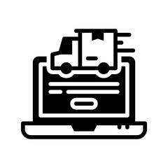 free delivery icon set style collection in line, solid, flat, flat line style on white background