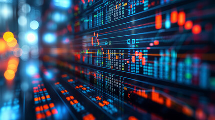 Visualization data technology theme, great design abstract digital technology background. Dynamic background. Graphic pattern. 3d trendy generative AI