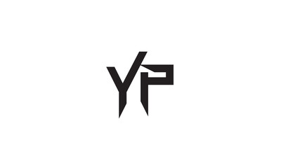 YP, PY , Y ,P , Abstract Letters Logo Monogram