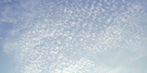 blue sky with clouds