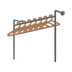 Illustration of hanger 