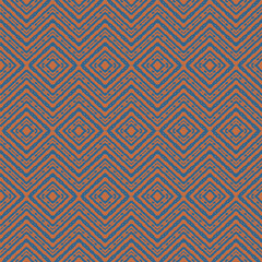 Blue and white watercolor ornament painted with watercolor on paper.