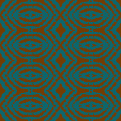 Blue and white watercolor ornament painted with watercolor on paper.