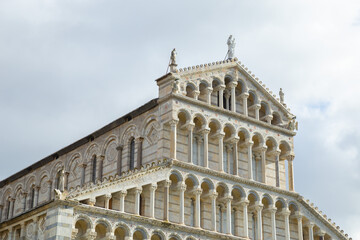 Obraz premium Leaning Tower of Pisa details, Italy