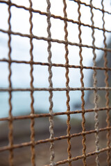 Fototapeta premium rusty fence 