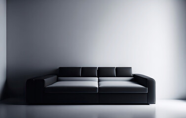 Modern interior design of a living room - 746471409