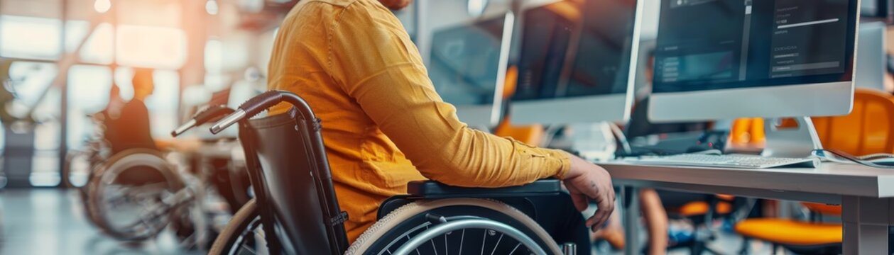 Tech developer with disability creating accessible apps innovation and impact