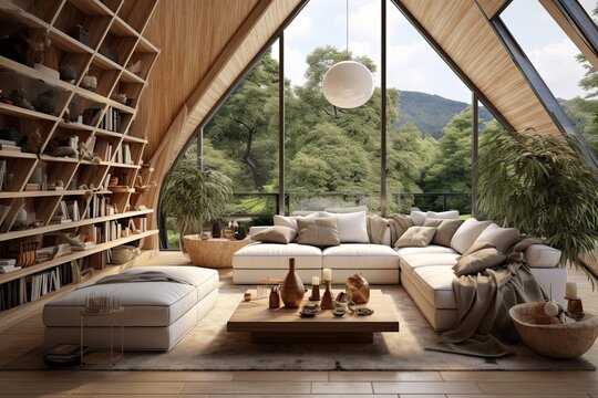 Eco-Friendly Modern Living Room Designs: Sustainable Home Concepts
