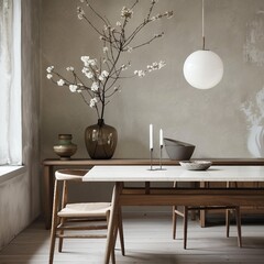 Scandinavian Inspired Table Design