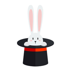Magic top hat with rabbit - 746476842
