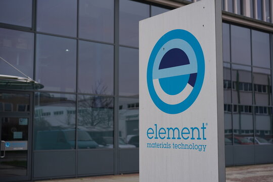 Element Materials Technology im Technologiepark in Adlershof in Berlin am 27.02.2024