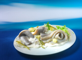 Sahneheringsfilets, Fisch, Filets, Heringfilets, Sahnehering, 